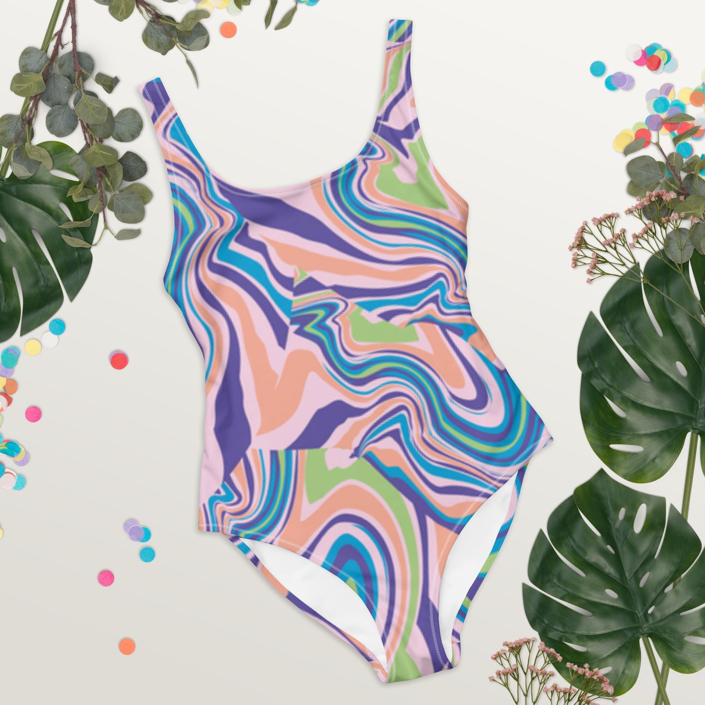 Bahama Waves One-Piece Swimsuit