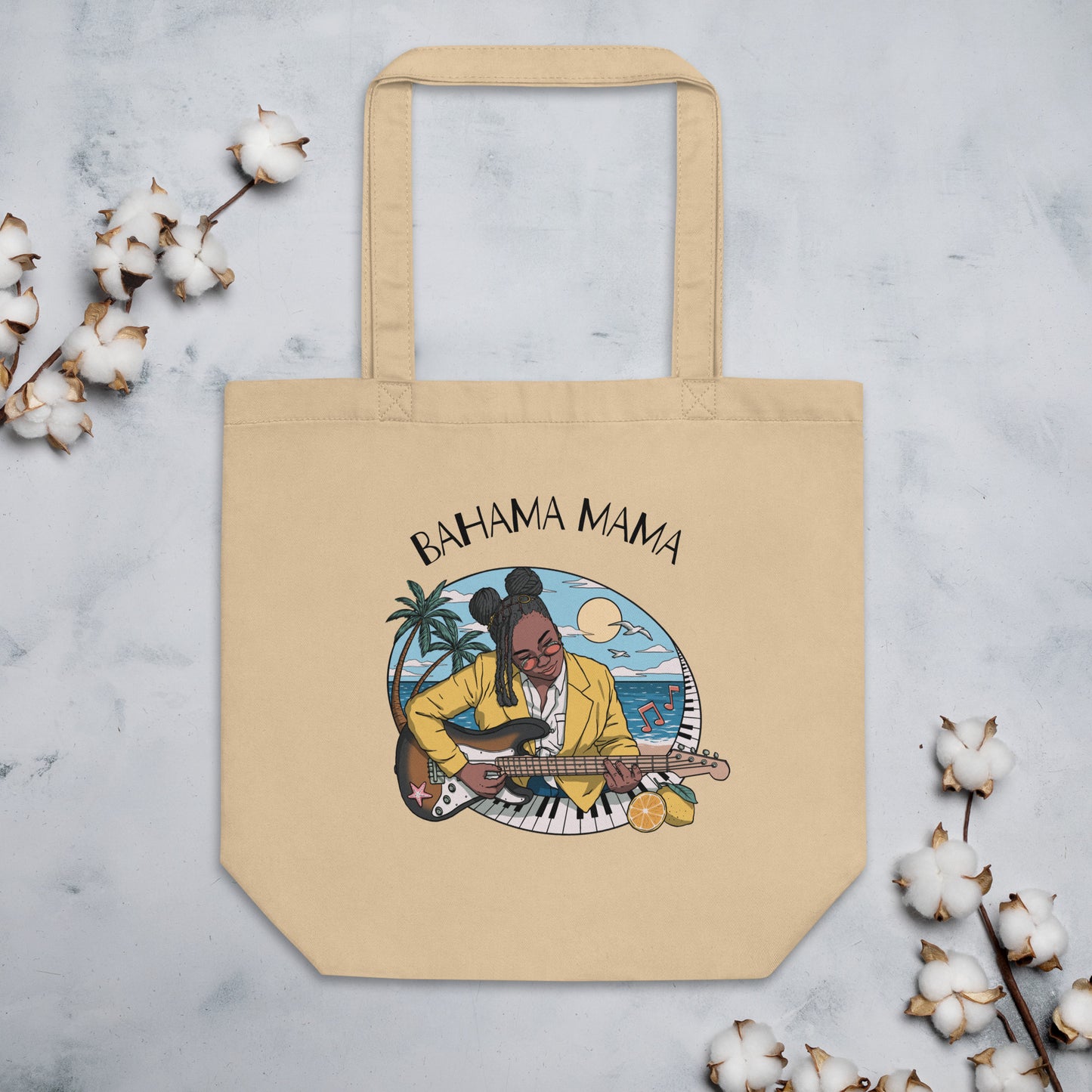 Bahama Mama by Selah Moonie Eco Tote Bag