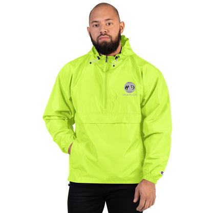 Halie Moon Embroidered Unisex Champion Packable Jacket