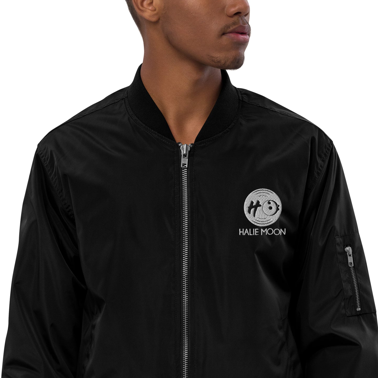 Halie Moon Premium recycled bomber jacket