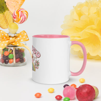 Cute "Focused" Affirmations by Selah Mug with Color Inside!