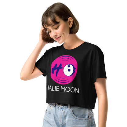 Halie Moon Records Women’s Crop Top